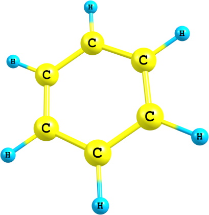 Benzosol Benzol Molekülstruktur Auf Weißem Hintergrund Stockfoto und mehr Bilder ...