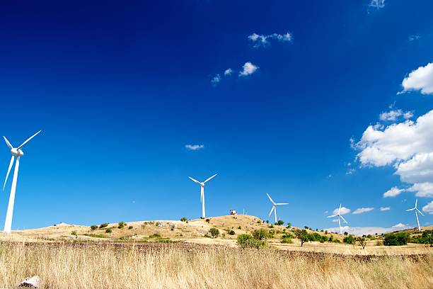 Wind power stock photo