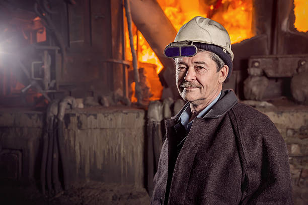 istock Worker of a metallurgical factory 480272552