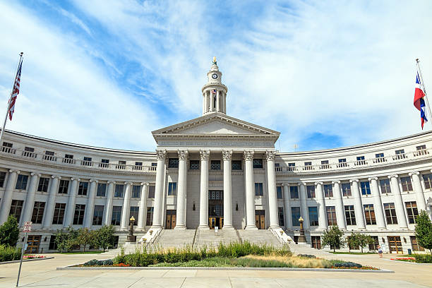 istock City Hall in downtown of Denver 480277080