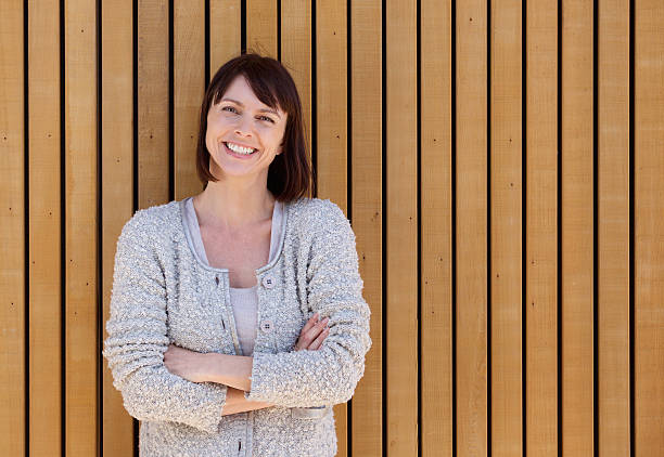 istock Happy smiling middle aged woman 480277856