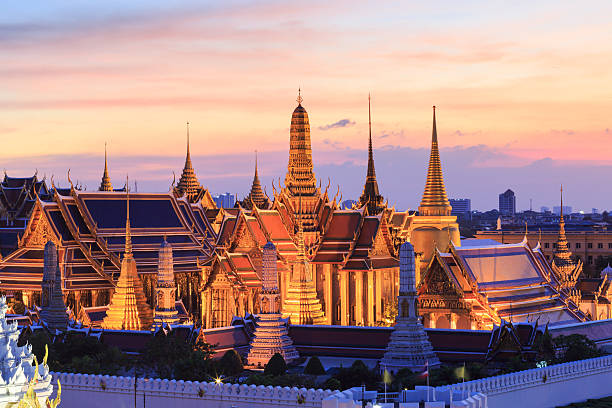 istock Wat Phra Kaew at twilight time in Bangkok,Thailand 480281142