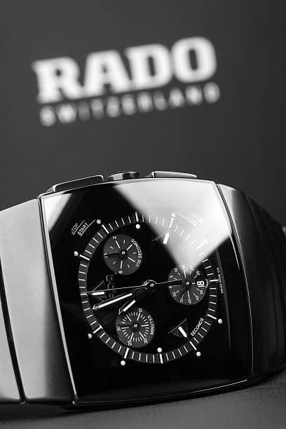 rado 신트라 크로노, 남성용 크로노그래프 시계 - swiss culture switzerland business time 뉴스 사진 이미지