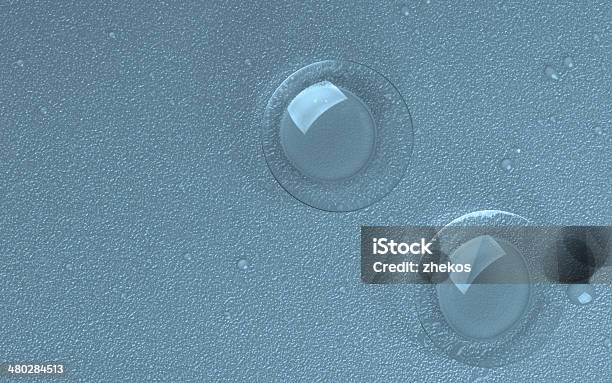 Contact Lenses Stock Photo - Download Image Now - Blue, Blue Background, Clean