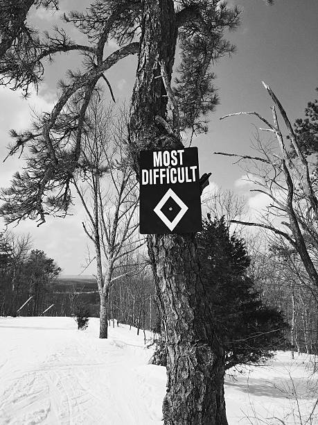 Black diamond slope