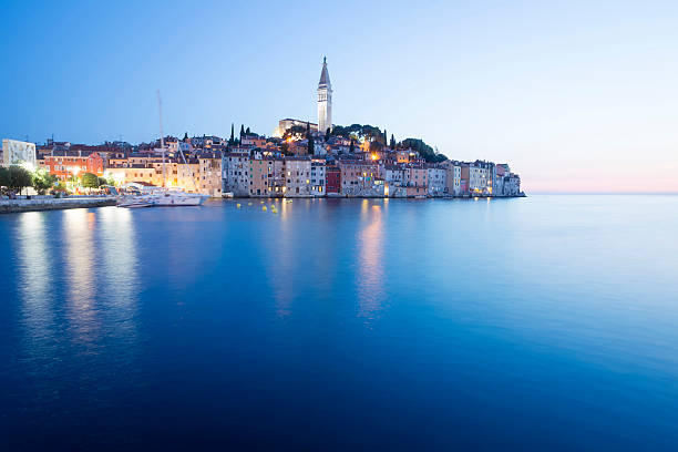 istock Sunset in old town of Rovinj 480290948