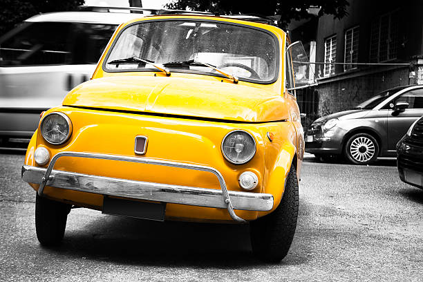 istock Vintage car. Rome, Italy 480291914
