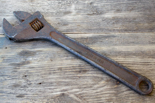 istock old vintage retro used open-end wrenches 480297498
