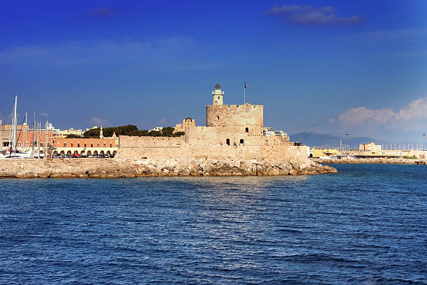 istock Greece. Rhodes. An ancient fortification round  old city 480299842