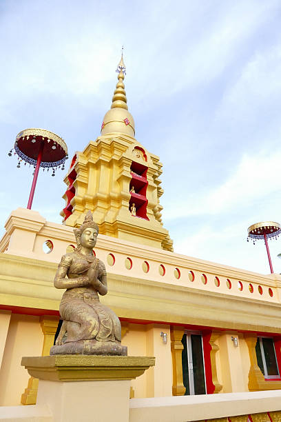 istock golden pagoda in the temple 480300100