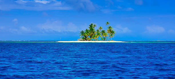 isla paraíso tropical de san blas archipiélago de panamá - panama caribbean culture san blas islands caribbean fotografías e imágenes de stock