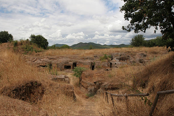 Cerveteri , Etruscan tomb excavations