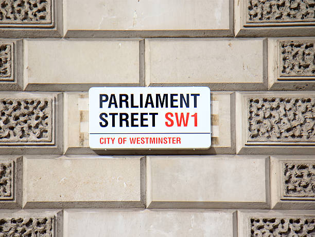 istock Parliament street sign 480305744