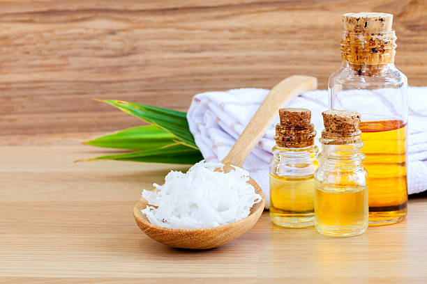 istock Natural Spa Ingredients . - Coconut essential Oil for alternativ 480305754