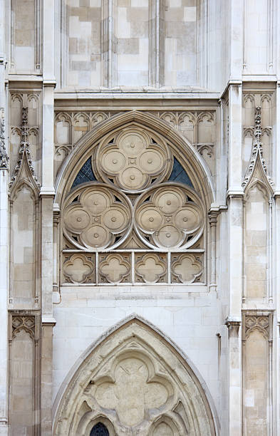 istock Western facade, Westminster Abbey, London 480306602