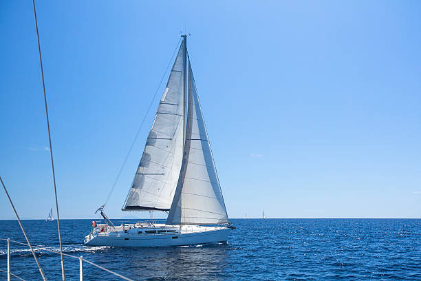 istock Boats in sailing regatta. 480310112