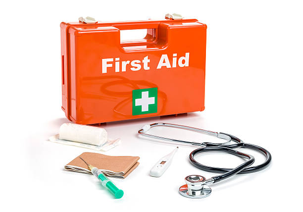 istock First aid kit with medical products and equipment 480314316