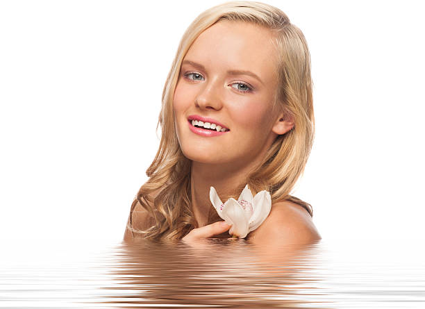 istock Beautiful woman in water 480315663