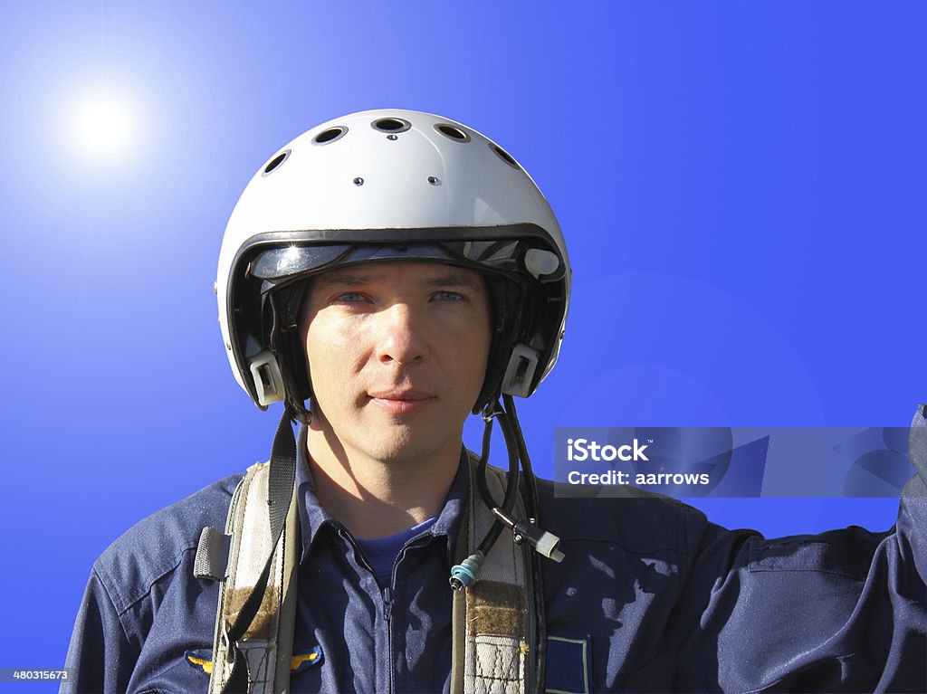 military pilot military pilot in a helmet near the aircraft Adult Stock Photo