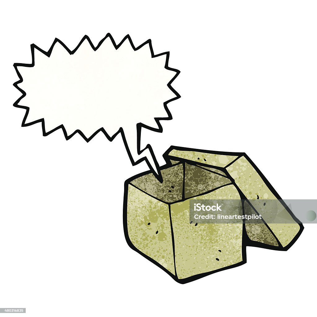 Box Empty Layout Cartoon Cartoon Empty Box Stock Illustration - Download Image Now - Bizarre ...