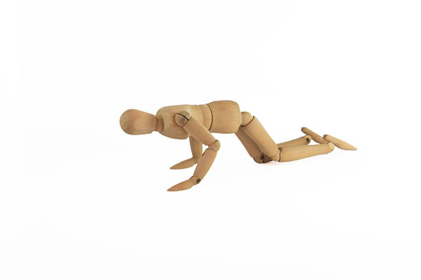 istock Wooden figure clamber. 480319194