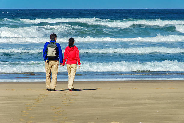 istock Happy couple on beautiful ocean beach 480324179