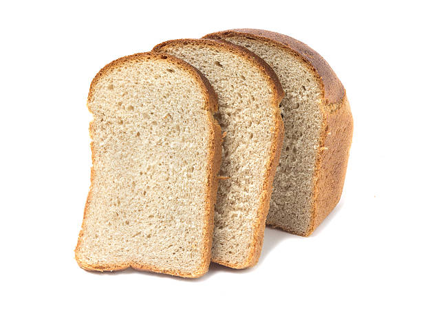 istock Loaf of bread a close-up. Isolated on white background 480325708
