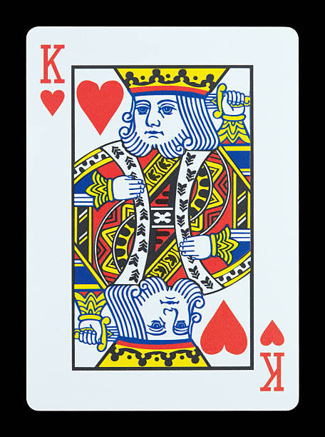 istock Playing cards - King of hearts 480325893