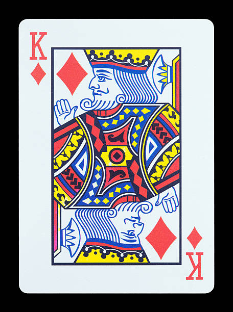 istock Playing cards - King of diamonds 480325895