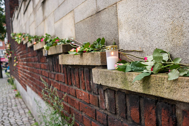 Norway - Flowers on the wall