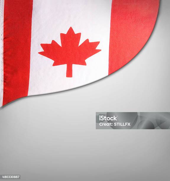 Bandiera Canadese - Fotografie stock e altre immagini di Bandiera - Bandiera, Bandiera del Canada, Bandiera nazionale