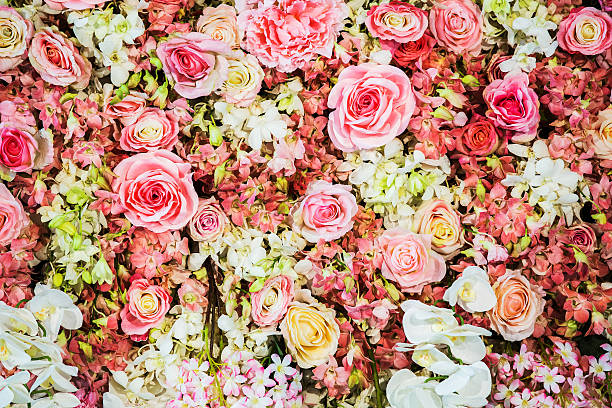 istock Beautiful flowers background for wedding scene 480331251