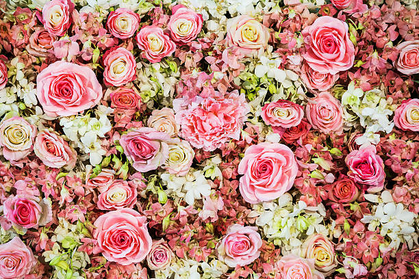 istock Beautiful flowers background for wedding scene 480331269