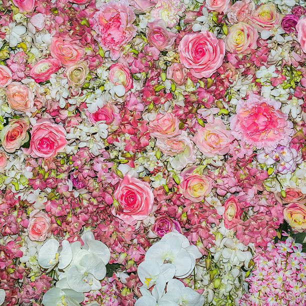 istock Beautiful flowers background for wedding scene 480331289