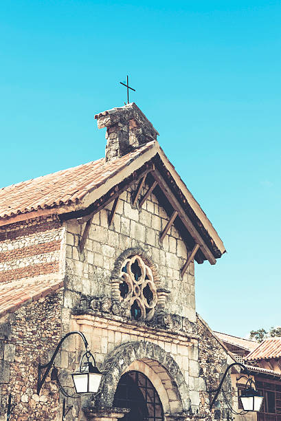 Beautiful small church in Casa de Campo village, Dominican Republic