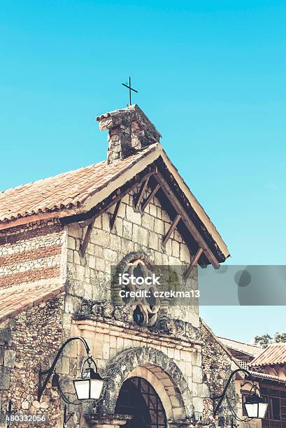 Country House Church Stock Photo - Download Image Now - 2015, Altos de Chavón, Ancient