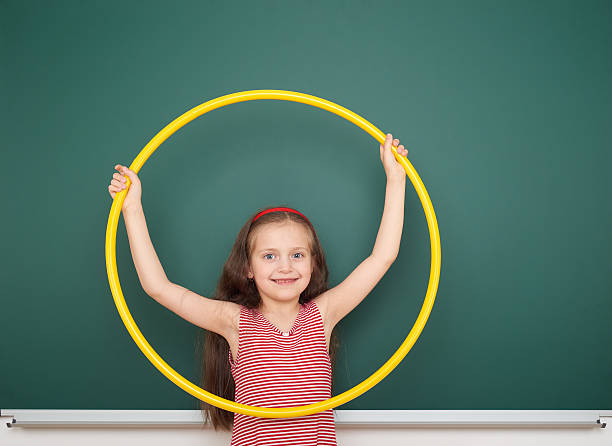 istock Schoolgirl near school board 480332768