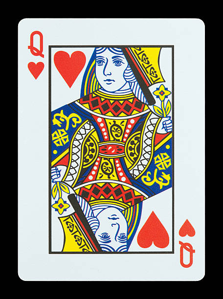 istock Playing cards - Queen of hearts 480334167