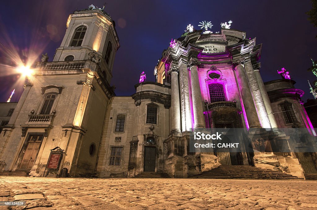 Lviv, Ukraine Dominican church in Lviv, Ukraine 2012 Stock Photo