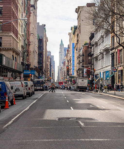 istock Street scene on broadway, Manhattan, new york 480338712
