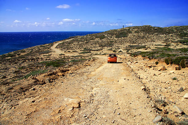 istock dirt road on a mountain slope. Greece. Rhodes 480338936