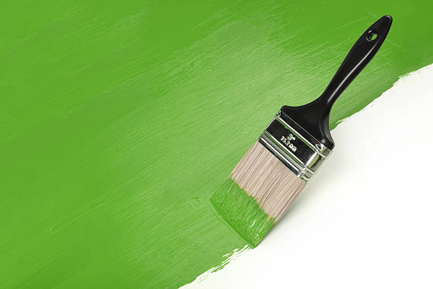 istock Paintbrush With Greeen Paint 480339179