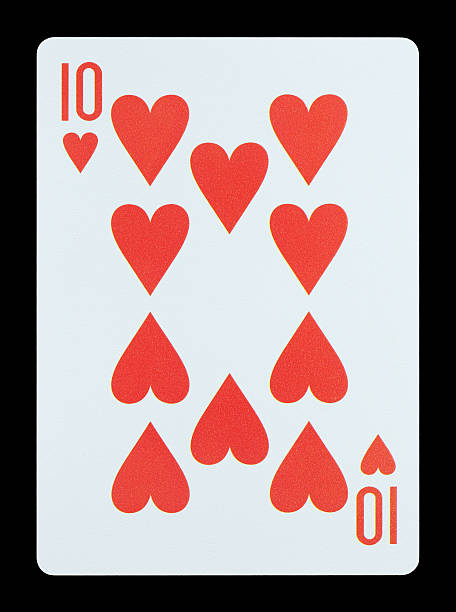 istock Playing cards - Ten of hearts 480339251
