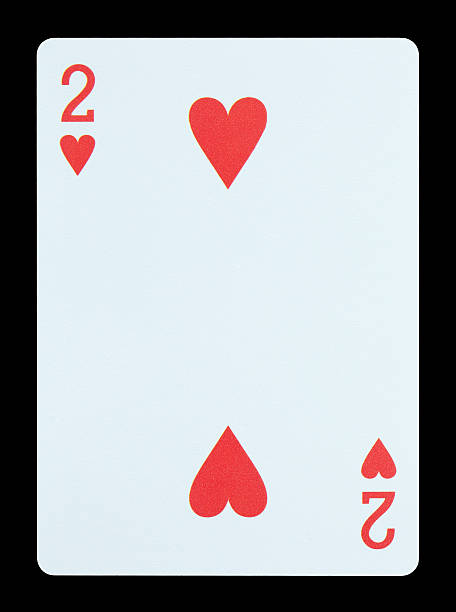 istock Playing cards - Two of hearts 480339315