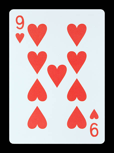 istock Playing cards - Nine of hearts 480339777