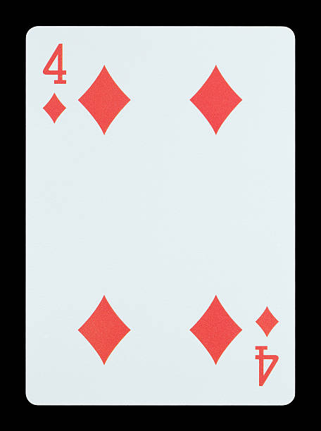 istock Playing cards - Four of diamonds 480339781