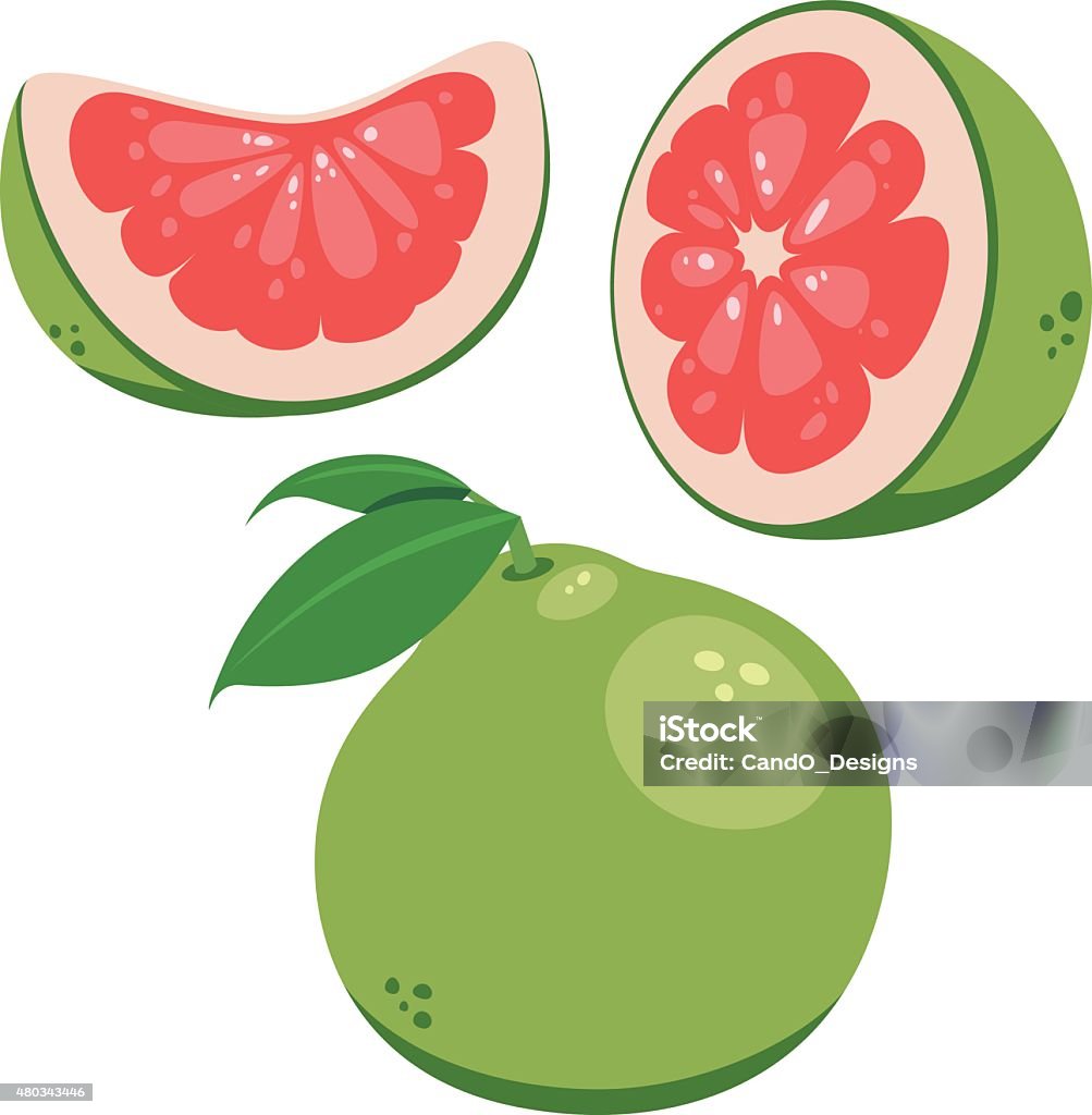 Pamplemousse Animation Pampelmuse Comic Stock Vektor Art und mehr Bilder von Pampelmuse ...