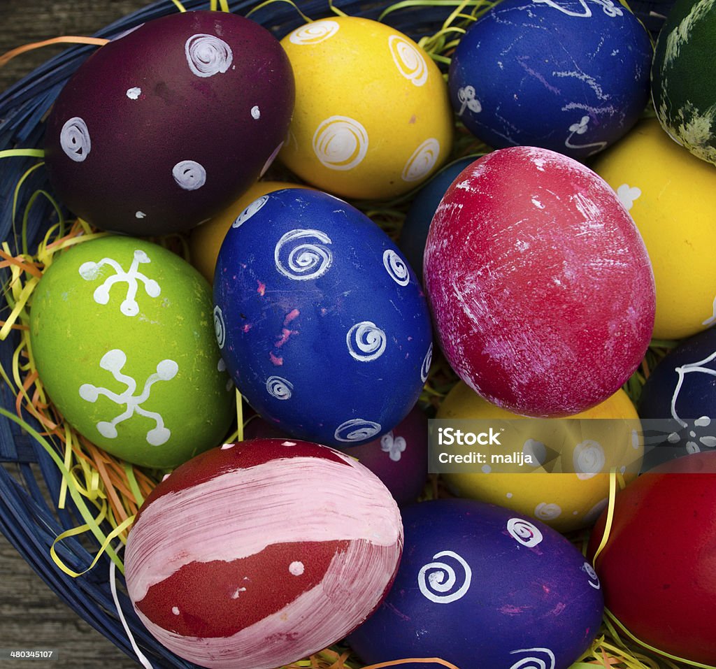 Пасхальные яйцо - Стоковые фото Апрель роялти-фри