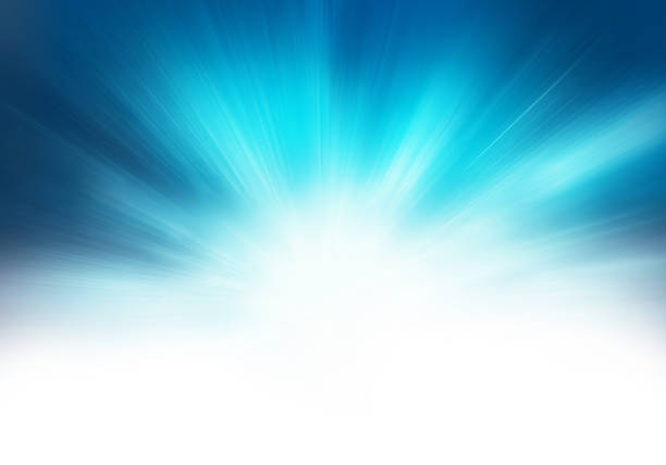 starburst blue abstract background starburst blue abstract background dawn of new era stock illustrations
