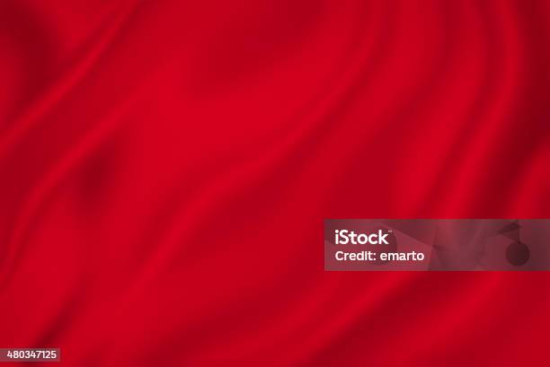 Red Background Stock Photo - Download Image Now - Red, Textured, Textile